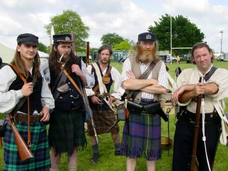 Image: Armed Constabulary re-enactment