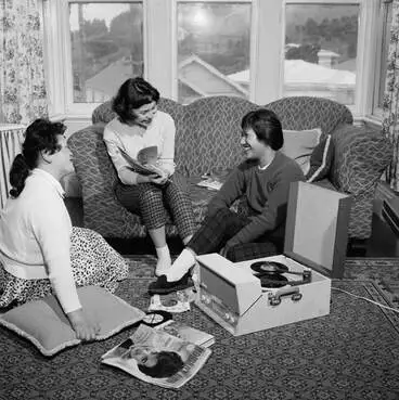 Image: Records and magazines, 1961