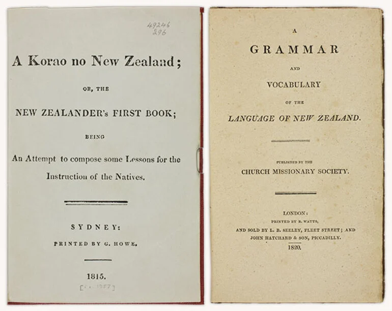 Image: A korao no New Zealand, 1815