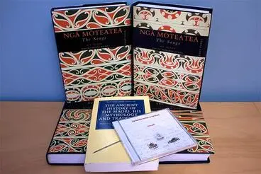 Image: Māori literature in print