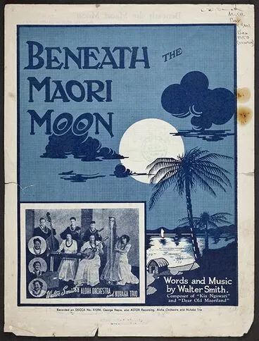 Image: 'Beneath the Māori moon', 1936