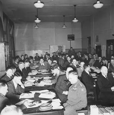 Image: War histories: 1946 conference