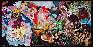 'Final domestic expose – I paint myself', by Jacqueline Fahey Image: 'Final domestic expose – I paint myself', by Jacqueline Fahey