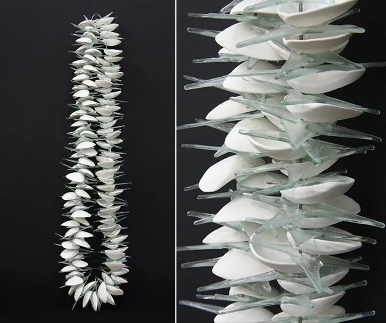 Image: Emily Siddell, 'Medium shell lei', 2011