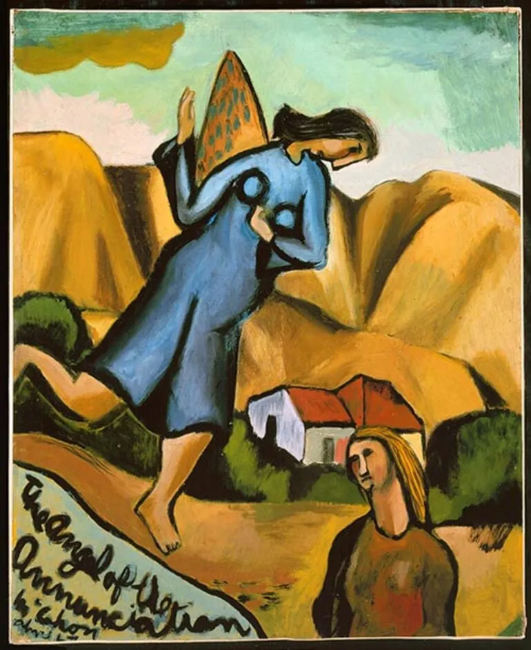 Image: Colin McCahon, 'The Angel of the Annunciation'