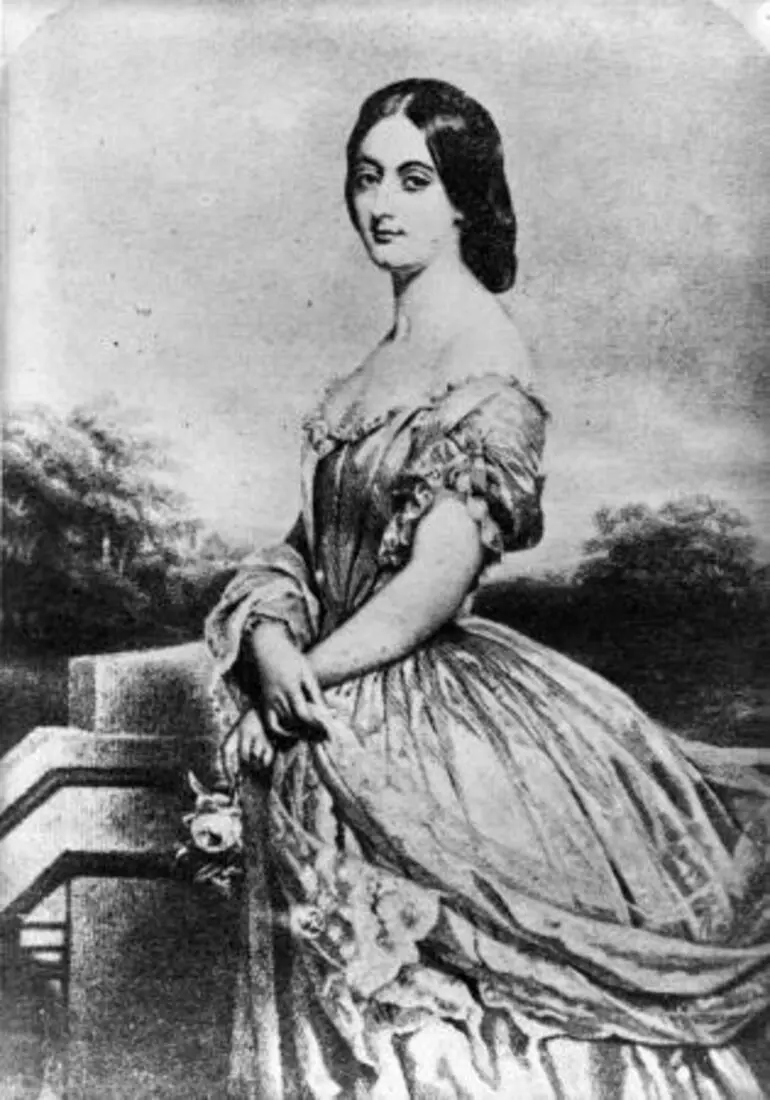Image: Eliza Lucy Grey, the wife of George Grey
