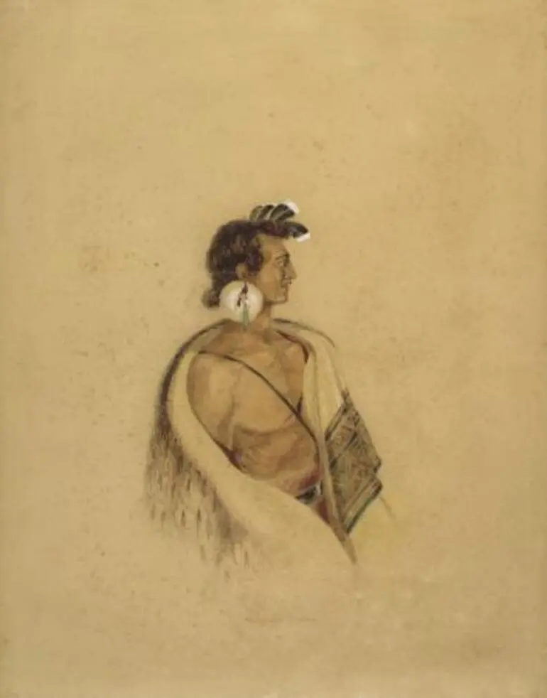 Image: Te Rangihaeata painted by Charles Heaphy