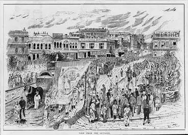 Image: First Labour Day procession, Dunedin