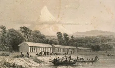 Image: Immigration barracks, 1841