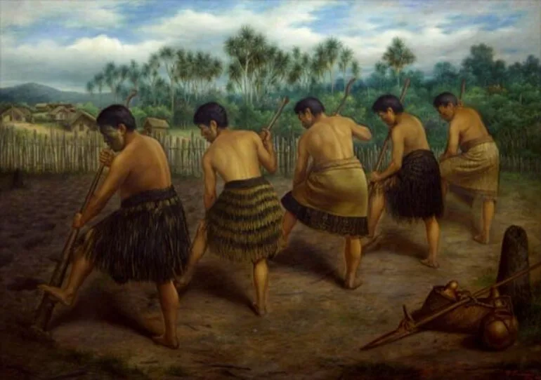 Image: Digging with the kō
