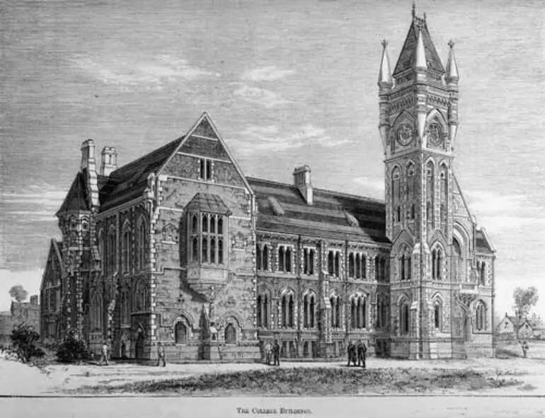 Image: Clock-tower block, University of Otago