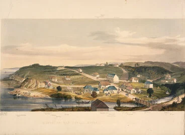 Image: New Plymouth in 1843