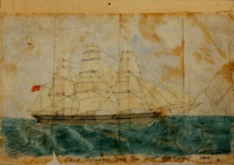 Image: Immigrant ship the Celaeno