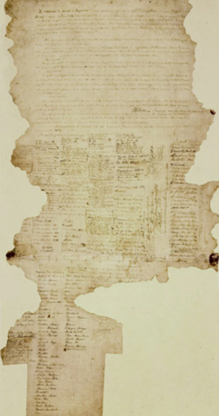 Image: The Treaty of Waitangi