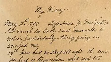 A shipboard diary Image: A shipboard diary