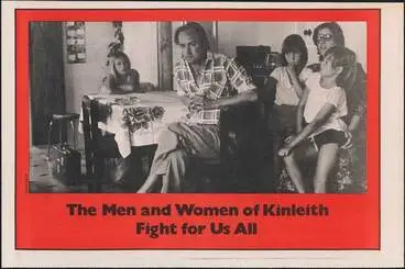 Image: Kinleith strike poster, 1980