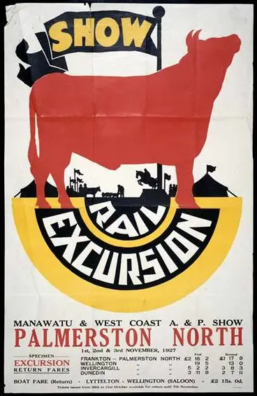 A & P show by rail Image: A & P show by rail