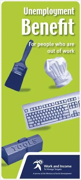 Unemployment benefit brochure Image: Unemployment benefit brochure