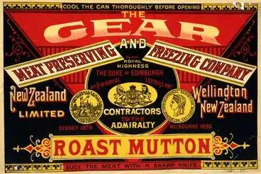 Canned roast mutton Image: Canned roast mutton