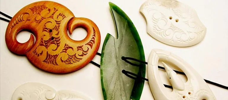 Image: Māori musical instruments – taonga puoro