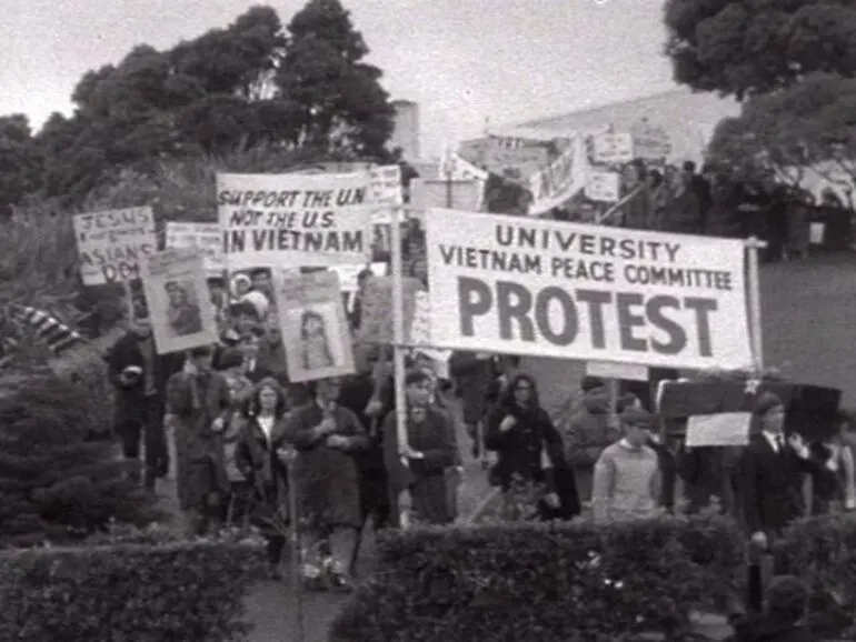 Image: Anti-Vietnam War march