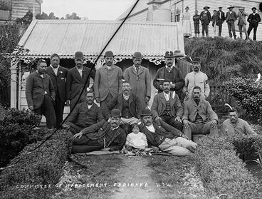 Image: Māori councils: Parihaka management committee