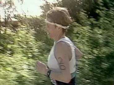 Erin Baker wins Ironman Image: Erin Baker wins Ironman