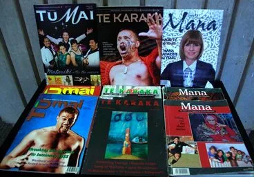 Image: Māori magazines
