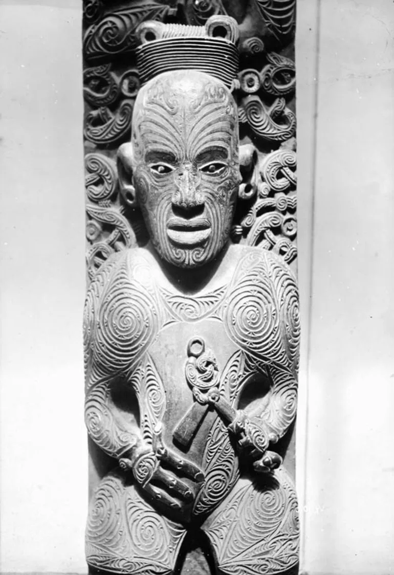Image: Raharuhi Rukupō self-portrait
