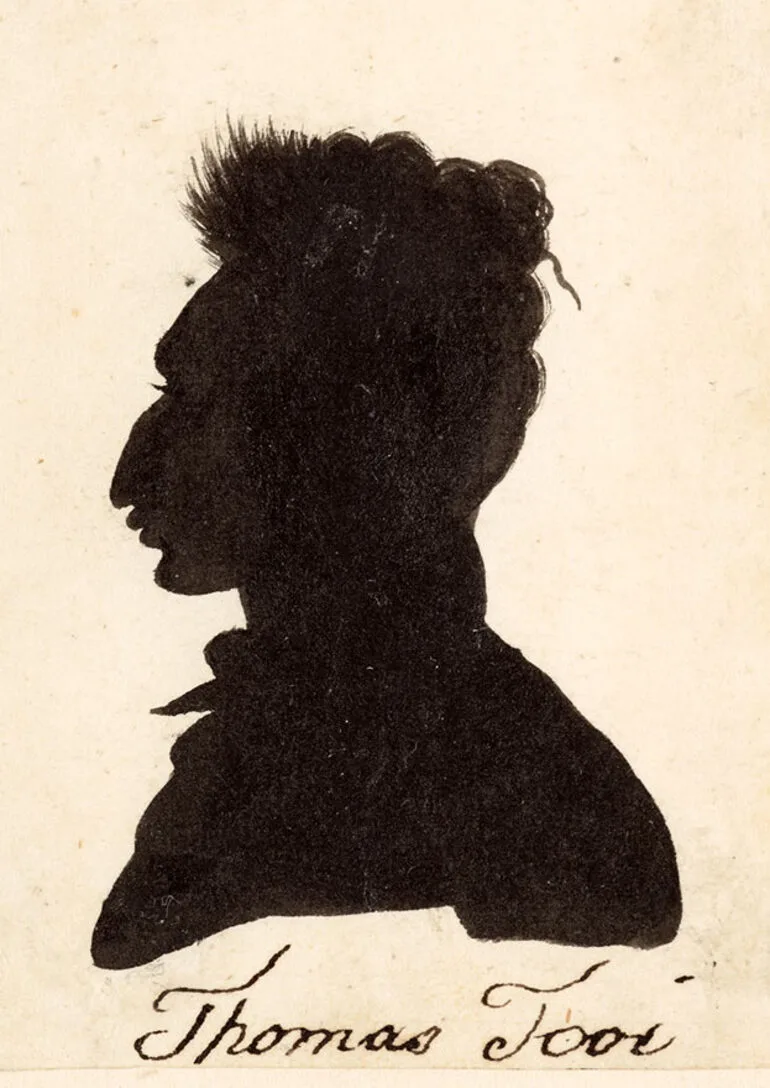 Image: Silhouette of Tuai, 1818