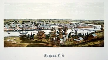 Image: Whanganui, 1889