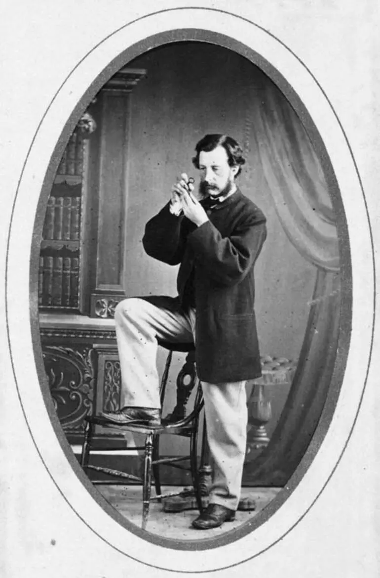 Image: James Hector, about 1863