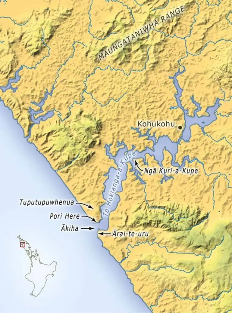 Image: Places associated with Kupe