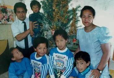 Image: The Talamaivao family, 1991