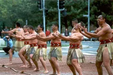Image: Haka taua (war dance), Canberra