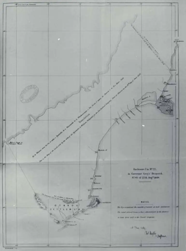 Image: Land purchased from Ngāi Tahu