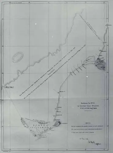 Image: Land purchased from Ngāi Tahu