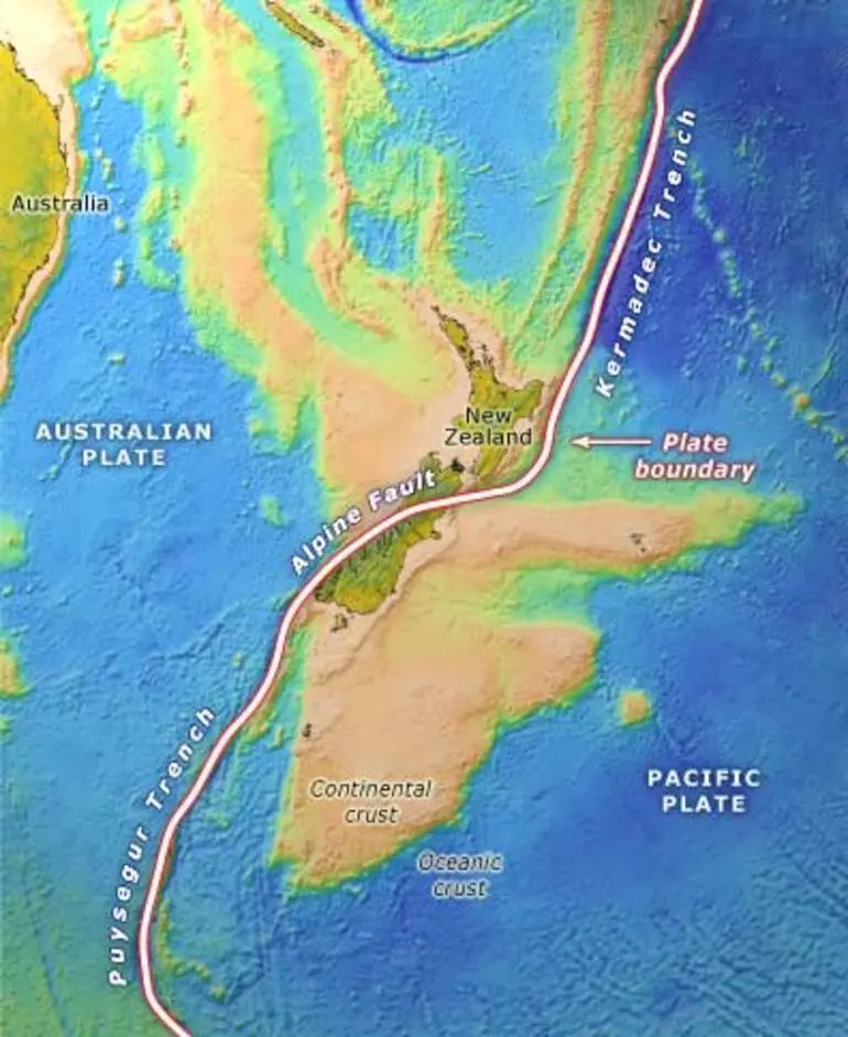 Image: Plate boundary