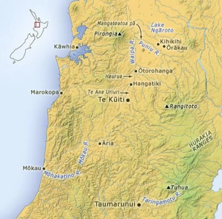 Image: Maniapoto territory