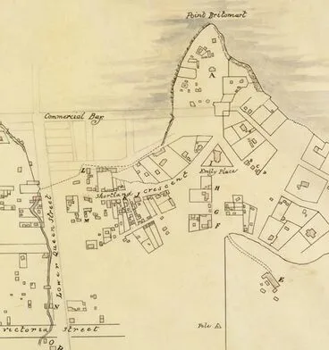 Image: Detail of Auckland plan
