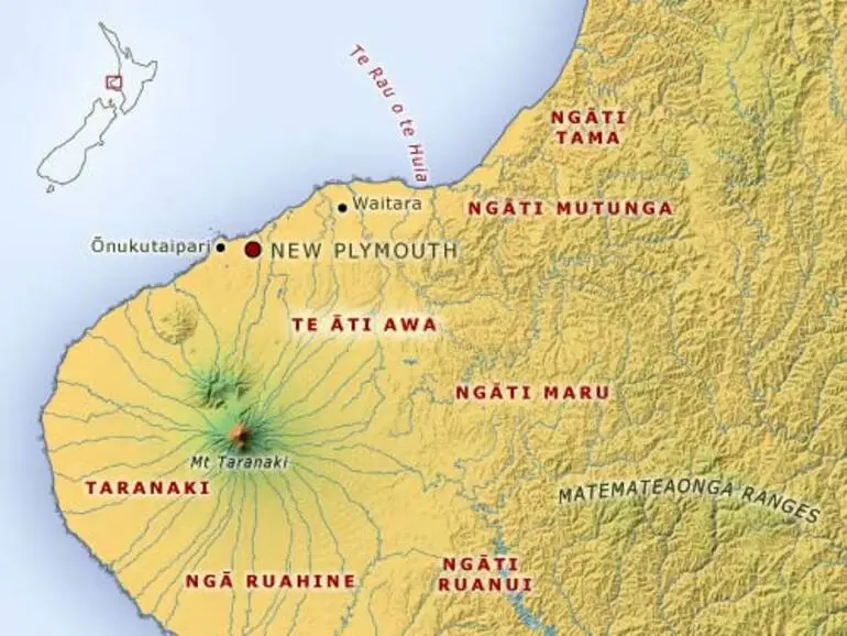 Image: Te Āti Awa lands