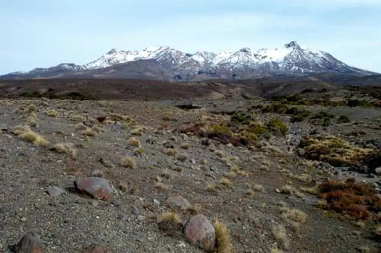 Image: Lahar path