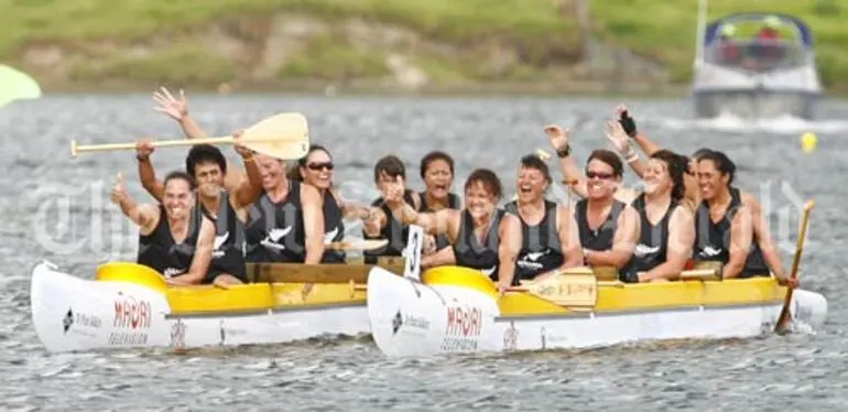 Image: Waka ama champions