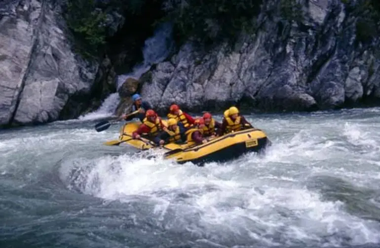 Image: Rafting down the Buller River