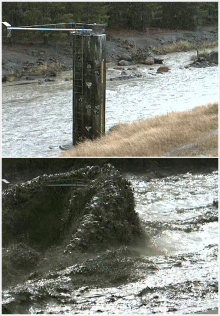 Image: Lahar warning system