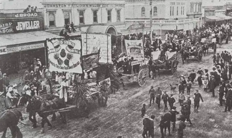 Image: Labour Day parade