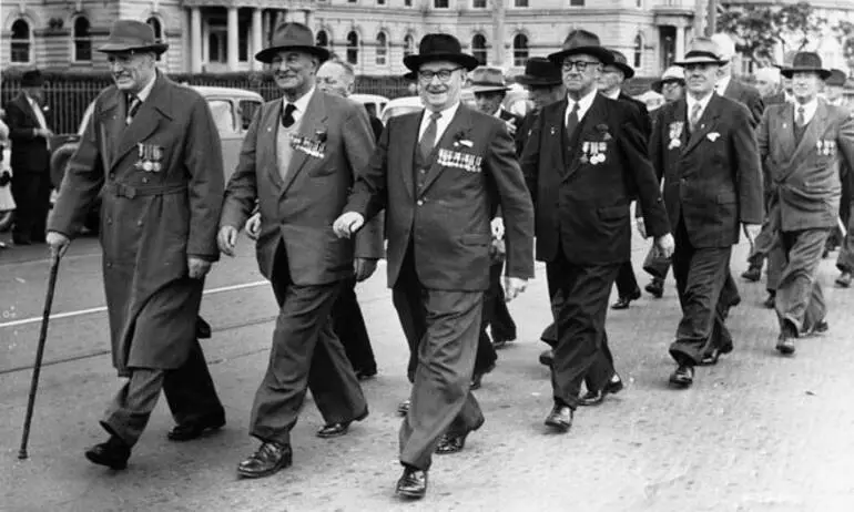 Image: Gallipoli veterans