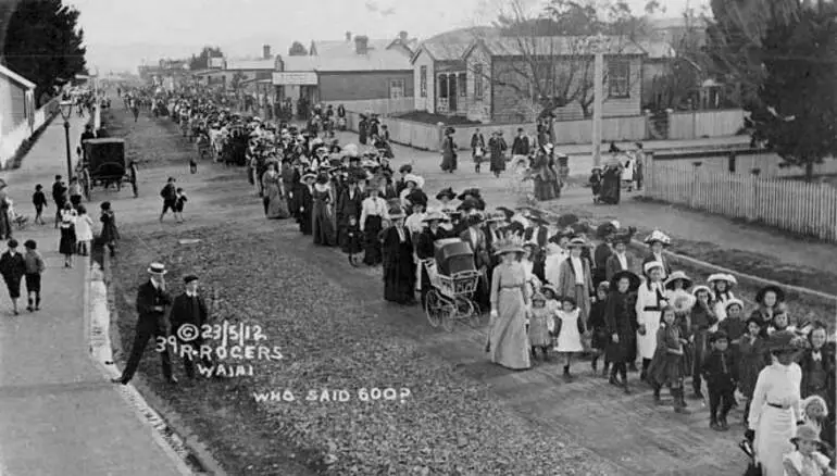 Image: Waihī supporters