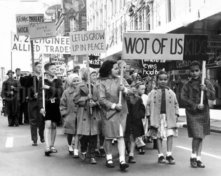 Image: Anti-nuclear protest