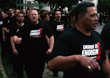 ‘Enough is enough’ march Image: ‘Enough is enough’ march